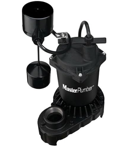 PENTAIR WATER 176951 1/2 hp Cast Iron & Zinc Sump Pump - Amazon.com